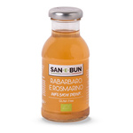 Pomme - rhubarbe - romarin sans sucre sans gluten boisson bio 200 ml - San E Bun