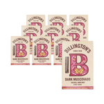 PACK DE 10 x Sucre de canne noir Muscovado 500 g