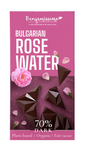 Chocolat noir à l'eau de rose sans gluten Bio 60 g – Benjamissimo