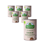 PACK DE 6 x Crème de coco 22% de matières grasses ( lait de coco ) BIO 400 ml