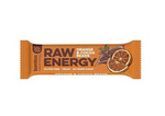 RAW ENERGY bar orange-fèves de cacao, sans gluten 50 g