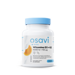 Vitamine K2 + D3 sans gluten, complément alimentaire, 60 capsules – Osavi
