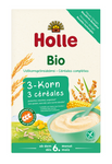 Bouillie complète 3 céréales sans sucres ajoutés sans gluten à partir de 6 mois BIO 250 g - Holle