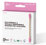 Cotons-tiges en bambou roses 100 pièces – The Humble
