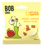 Bonbons gélifiés sans gluten pomme - poire sans gélatine 20 g - BOB SNAIL