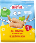 Biscuits pomme épeautre et blé Bio, dès 8 mois, 100 g – Fruchtbar